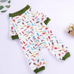 Dog Cat Pajamas Casual Sweet Winter Waterproof Breathable Soft Washable Comfortable Casual Daily Dog Clothing for Bichon Frise Pomeranian Baby Pet Papillon Small