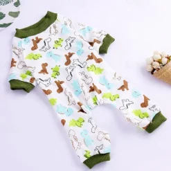 Dog Cat Pajamas Casual Sweet Winter Waterproof Breathable Soft Washable Comfortable Casual Daily Dog Clothing for Bichon Frise Pomeranian Baby Pet Papillon Small