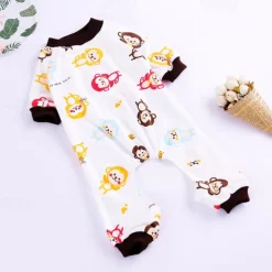 Dog Cat Pajamas Casual Sweet Winter Waterproof Breathable Soft Washable Comfortable Casual Daily Dog Clothing for Bichon Frise Pomeranian Baby Pet Papillon Small