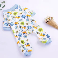 Dog Cat Pajamas Casual Sweet Winter Waterproof Breathable Soft Washable Comfortable Casual Daily Dog Clothing for Bichon Frise Pomeranian Baby Pet Papillon Small