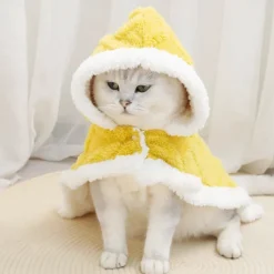 Dog Cat Pajamas Cloak Fashion Casual Winter Warm Breathable Soft Washable Comfortable Christmas Outdoor Casual Daily Dog Clothing for Bichon Frise Pomeranian Baby Pet Papillon Small