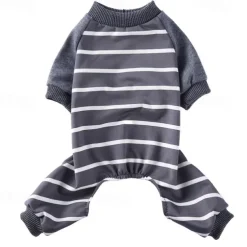 Dog Cat Pajamas Cute Casual Winter Waterproof Breathable Soft Washable Comfortable Casual Daily Dog Clothing for Bichon Frise Pomeranian Baby Pet Papillon Small