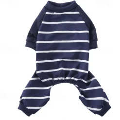 Dog Cat Pajamas Cute Casual Winter Waterproof Breathable Soft Washable Comfortable Casual Daily Dog Clothing for Bichon Frise Pomeranian Baby Pet Papillon Small