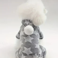 Dog Cat Pajamas Cute Casual Winter Breathable Soft Washable Comfortable Outdoor Casual Daily Dog Clothing for Bichon Frise Pomeranian Baby Pet Papillon Small