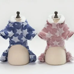 Dog Cat Pajamas Cute Casual Winter Breathable Soft Washable Comfortable Outdoor Casual Daily Dog Clothing for Bichon Frise Pomeranian Baby Pet Papillon Small