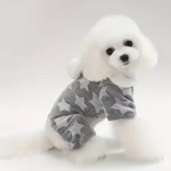 Dog Cat Pajamas Cute Casual Winter Breathable Soft Washable Comfortable Outdoor Casual Daily Dog Clothing for Bichon Frise Pomeranian Baby Pet Papillon Small