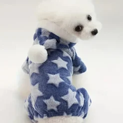 Dog Cat Pajamas Cute Casual Winter Breathable Soft Washable Comfortable Outdoor Casual Daily Dog Clothing for Bichon Frise Pomeranian Baby Pet Papillon Small