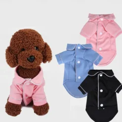 Dog Cat Pajamas Fashion Casual Winter Breathable Soft Washable Comfortable Outdoor Casual Daily Dog Clothing for Bichon Frise Pomeranian Baby Pet Papillon Small