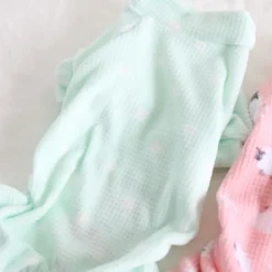 Dog Cat Pajamas Fashion Cute Winter Soft Washable Comfortable Indoor Casual Daily Dog Clothing for Bichon Frise Poodle Pomeranian Baby Pet Papillon