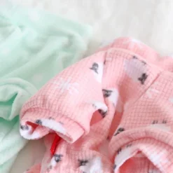 Dog Cat Pajamas Fashion Cute Winter Soft Washable Comfortable Indoor Casual Daily Dog Clothing for Bichon Frise Poodle Pomeranian Baby Pet Papillon