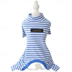 Dog Cat Pajamas Fashion Cute Winter Soft Washable Comfortable Outdoor Casual Daily Dog Clothing for Bichon Frise Poodle Pomeranian Baby Pet Papillon