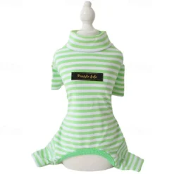 Dog Cat Pajamas Fashion Cute Winter Soft Washable Comfortable Outdoor Casual Daily Dog Clothing for Bichon Frise Poodle Pomeranian Baby Pet Papillon