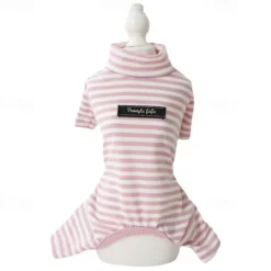 Dog Cat Pajamas Fashion Cute Winter Soft Washable Comfortable Outdoor Casual Daily Dog Clothing for Bichon Frise Poodle Pomeranian Baby Pet Papillon