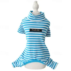 Dog Cat Pajamas Fashion Cute Winter Soft Washable Comfortable Outdoor Casual Daily Dog Clothing for Bichon Frise Poodle Pomeranian Baby Pet Papillon