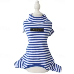 Dog Cat Pajamas Fashion Cute Winter Soft Washable Comfortable Outdoor Casual Daily Dog Clothing for Bichon Frise Poodle Pomeranian Baby Pet Papillon