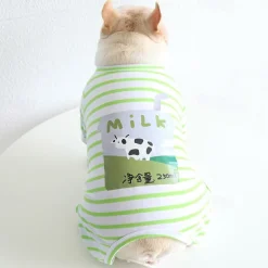 Dog Cat Pajamas Fashion Cute Winter Soft Washable Comfortable Indoor Casual Daily Dog Clothing for Bichon Frise Poodle Pomeranian Baby Pet Papillon