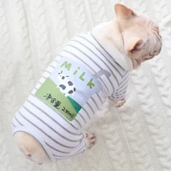 Dog Cat Pajamas Fashion Cute Winter Soft Washable Comfortable Indoor Casual Daily Dog Clothing for Bichon Frise Poodle Pomeranian Baby Pet Papillon