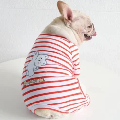 Dog Cat Pajamas Fashion Cute Winter Soft Washable Comfortable Indoor Casual Daily Dog Clothing for Bichon Frise Poodle Pomeranian Baby Pet Papillon