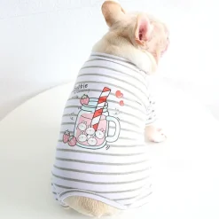 Dog Cat Pajamas Fashion Cute Winter Soft Washable Comfortable Indoor Casual Daily Dog Clothing for Bichon Frise Poodle Pomeranian Baby Pet Papillon