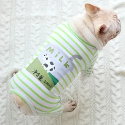 Dog Cat Pajamas Fashion Cute Winter Soft Washable Comfortable Indoor Casual Daily Dog Clothing for Bichon Frise Poodle Pomeranian Baby Pet Papillon