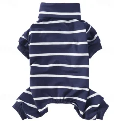 Dog Cat Pajamas Fashion Casual Winter Waterproof Breathable Soft Washable Comfortable Casual Daily Dog Clothing for Bichon Frise Pomeranian Baby Pet Papillon Small