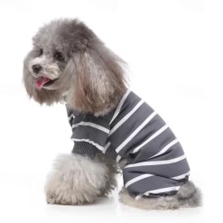 Dog Cat Pajamas Fashion Casual Winter Waterproof Breathable Soft Washable Comfortable Casual Daily Dog Clothing for Bichon Frise Pomeranian Baby Pet Papillon Small