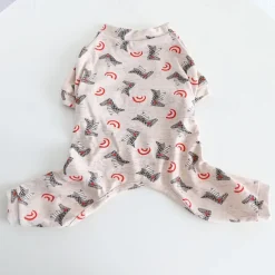 Dog Cat Pajamas Fashion Cute Winter Soft Washable Comfortable Indoor Casual Daily Dog Clothing for Bichon Frise Poodle Pomeranian Baby Pet Papillon