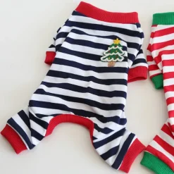 Dog Cat Pajamas Fashion Cute Winter Soft Washable Comfortable Outdoor Casual Daily Dog Clothing for Bichon Frise Poodle Pomeranian Baby Pet Papillon