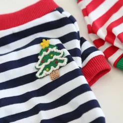 Dog Cat Pajamas Fashion Cute Winter Soft Washable Comfortable Outdoor Casual Daily Dog Clothing for Bichon Frise Poodle Pomeranian Baby Pet Papillon