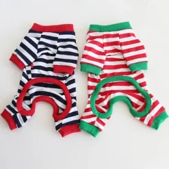 Dog Cat Pajamas Fashion Cute Winter Soft Washable Comfortable Outdoor Casual Daily Dog Clothing for Bichon Frise Poodle Pomeranian Baby Pet Papillon