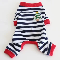 Dog Cat Pajamas Fashion Cute Winter Soft Washable Comfortable Outdoor Casual Daily Dog Clothing for Bichon Frise Poodle Pomeranian Baby Pet Papillon