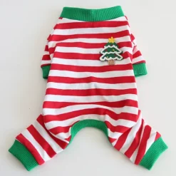 Dog Cat Pajamas Fashion Cute Winter Soft Washable Comfortable Outdoor Casual Daily Dog Clothing for Bichon Frise Poodle Pomeranian Baby Pet Papillon