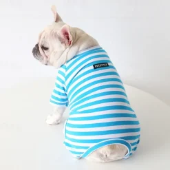 Dog Cat Pajamas Fashion Cute Winter Soft Washable Comfortable Indoor Casual Daily Dog Clothing for Bichon Frise Poodle Pomeranian Baby Pet Papillon