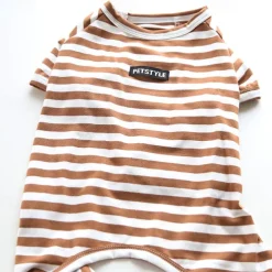 Dog Cat Pajamas Fashion Cute Winter Soft Washable Comfortable Indoor Casual Daily Dog Clothing for Bichon Frise Poodle Pomeranian Baby Pet Papillon