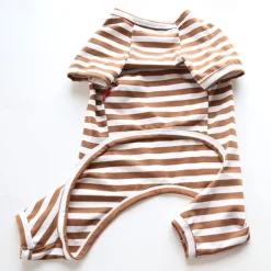 Dog Cat Pajamas Fashion Cute Winter Soft Washable Comfortable Indoor Casual Daily Dog Clothing for Bichon Frise Poodle Pomeranian Baby Pet Papillon