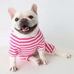 Dog Cat Pajamas Fashion Cute Winter Soft Washable Comfortable Indoor Casual Daily Dog Clothing for Bichon Frise Poodle Pomeranian Baby Pet Papillon