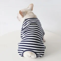 Dog Cat Pajamas Fashion Cute Winter Soft Washable Comfortable Indoor Casual Daily Dog Clothing for Bichon Frise Poodle Pomeranian Baby Pet Papillon