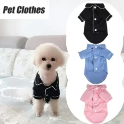 Dog Cat Pajamas Fashion Casual Breathable Soft Washable Comfortable Outdoor Casual Daily Dog Clothing for Bichon Frise Pomeranian Baby Pet Papillon Small