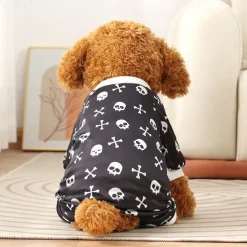 Dog Cat Pajamas Fashion Party Breathable Soft Washable Comfortable Party Halloween Casual Daily Festival Dog Clothing for Bichon Frise Pomeranian Baby Pet Papillon Small