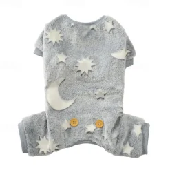 Dog Cat Pajamas Fashion Sweet Winter Warm Breathable Soft Washable Comfortable Christmas Halloween Outdoor Bed Casual Daily Dog Clothing for Bichon Frise Pomeranian Baby Pet Papillon Small