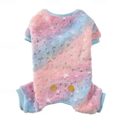 Dog Cat Pajamas Fashion Sweet Winter Warm Breathable Soft Washable Comfortable Christmas Halloween Outdoor Bed Casual Daily Dog Clothing for Bichon Frise Pomeranian Baby Pet Papillon Small