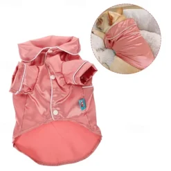 Dog Cat Pajamas Ordinary Casual Daily Winter Breathable Soft Washable Comfortable Outdoor Casual Daily Dog Clothing for Bichon Frise Pomeranian Baby Pet Papillon Small