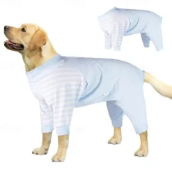 Dog Cat Pajamas Surgery Recovery Suit Fashion Cute Winter Breathable Soft Washable Comfortable Outdoor Casual Daily Dog Clothing for Bichon Frise Pomeranian Baby Pet Papillon Small