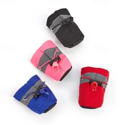 Dog Cat Pets Boots / Shoes Rain Boots Anti-Slip Waterproof Sneaker Solid Colored For Pets Waterproof Fabric Black