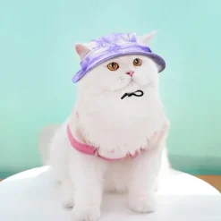 Dog Cat Pets Hats, Caps & Bandanas Adjustable Size Solid For Dog / Cat Solid Colored 1PC