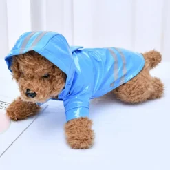 Dog Cat Pets Hoodie Rain Coat Puppy Clothes Rain Jacket Sports & Outdoors Waterproof Waterproof Outdoor Dog Clothing for Dalmatian Japanese Spitz Corgi Beagle Shiba Inu