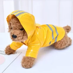 Dog Cat Pets Hoodie Rain Coat Puppy Clothes Rain Jacket Sports & Outdoors Waterproof Waterproof Outdoor Dog Clothing for Dalmatian Japanese Spitz Corgi Beagle Shiba Inu