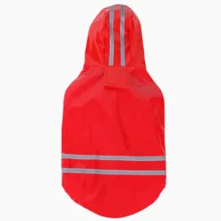 Dog Cat Rain Coat Jacket Raincoat Reflective Band Puppy Clothes Fashion Waterproof Windproof Trendy Reflective Waterproof Outdoor Dog Clothing