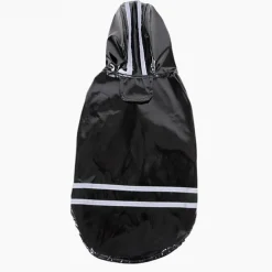 Dog Cat Rain Coat Jacket Raincoat Reflective Band Puppy Clothes Fashion Waterproof Windproof Trendy Reflective Waterproof Outdoor Dog Clothing