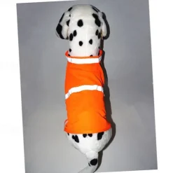 Dog Cat Rain Coat Rain Jacket Fashion Casual Winter Reflective Adjustable Waterproof Breathable Soft Christmas Outdoor Casual Daily Dog Clothing for Bichon Frise Pomeranian Baby Pet Papillon Small